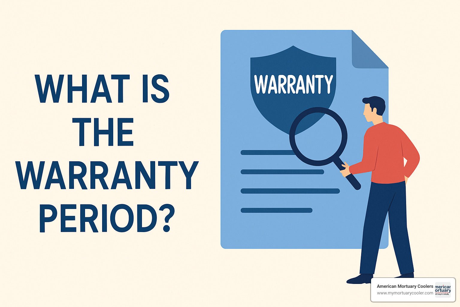 Warranty 101 - What is the Warranty Period and Why it Matters - American Mortuary Coolers & Equipments Warranty 101 - What is the Warranty Period and Why it Matters - American Mortuary Coolers & Equipments